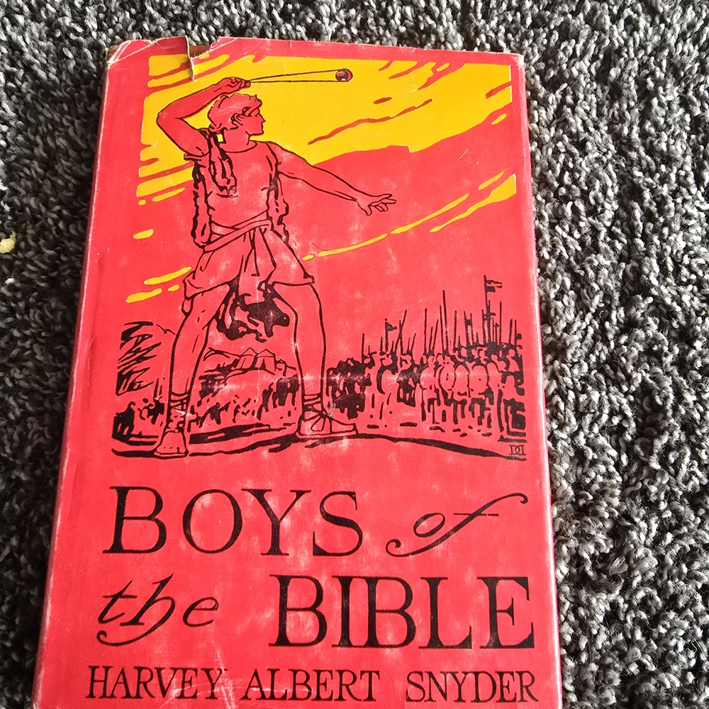 Boys of the Bible by Harvey Albert Snyder - Red Cover